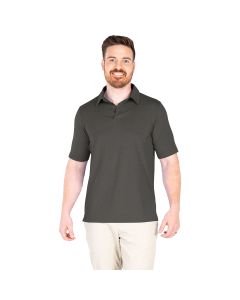 Charles River Men's Heathered Eco-logic Stretch Polo