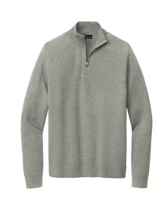 Brooks Brothers - Cotton Stretch 1/4-Zip Sweater