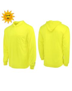 Radians - Non-ANSI Hooded Mesh Longsleeve T-Shirt