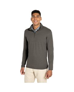 Charles River Men's Heathered Eco-logic Stretch Quarter-Zip