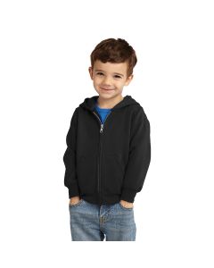  Port & Company - Toddler Core Fleece Full-Zip Hooded Sweatshirt