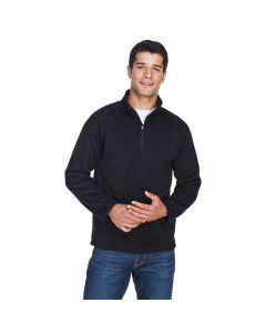 Devon & Jones - Adult Bristol Sweater Fleece Quarter-Zip