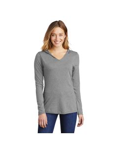 District - Women's Perfect Tri Longsleeve Hooded T-shirt