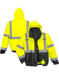 Portwest - Hi-Vis Premium 3-in-1 Bomber Jacket