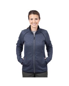 Cutter & Buck Women's Mainsail Sweater-Knit Full-Zip Jacket