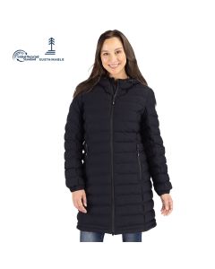 Cutter & Buck - Women's Mission Ridge Repreve Eco Insulated Long Puffer Jacket