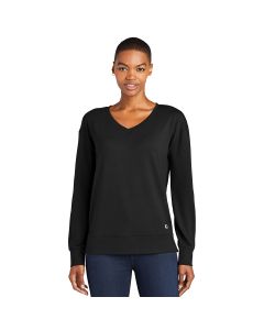 OGIO - Ladies Luuma Flex Long Sleeve V-Neck Pullover