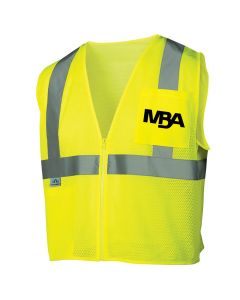 Class 2 - Hi-Vis Mesh Safety Vest