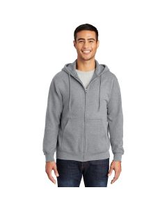 Port & Company - Essential Fleece Full-Zip Hooded Sweatshirt