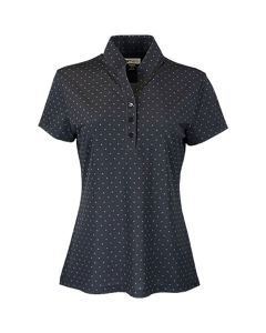 Greg Norman - Ladies Micro Pique Spinner Print Polo